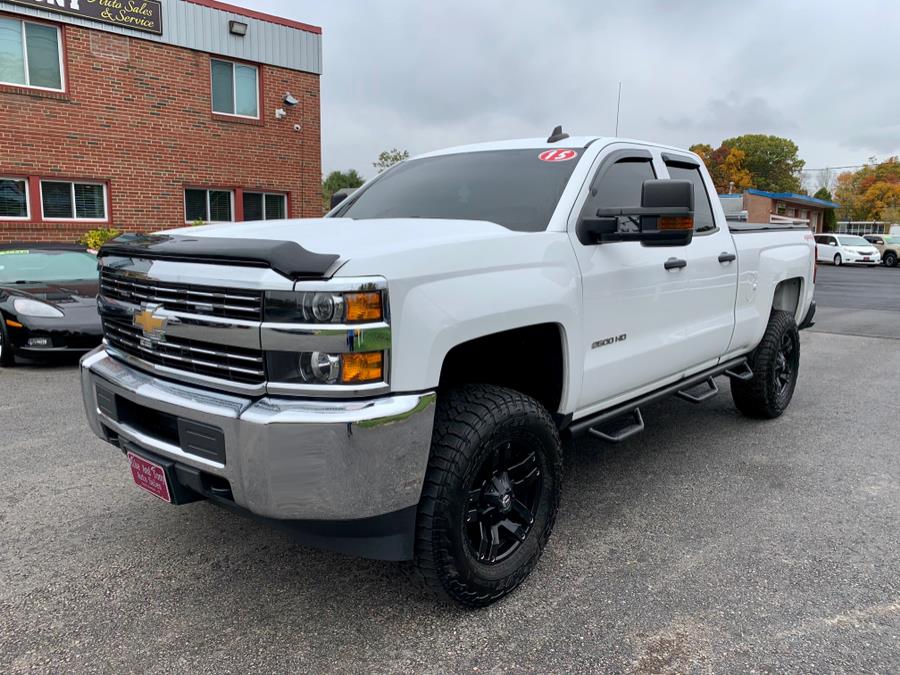 2015 Chevrolet Silverado 2500HD Built After Aug 14 4WD Double Cab 144.2" Work Truck, available for sale in South Windsor, Connecticut | Mike And Tony Auto Sales, Inc. South Windsor, Connecticut