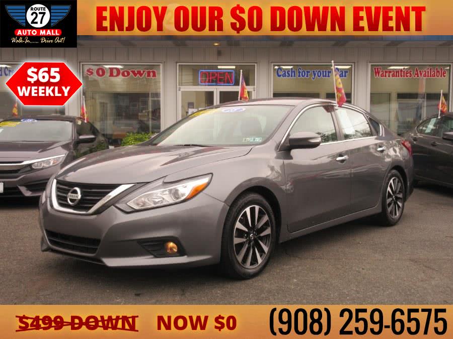 2018 Nissan Altima 2.5 SL Sedan, available for sale in Linden, New Jersey | Route 27 Auto Mall. Linden, New Jersey
