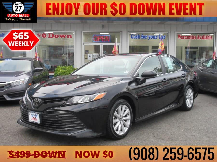 Used Toyota Camry LE Auto (Natl) 2018 | Route 27 Auto Mall. Linden, New Jersey Used Toyota Camry LE Auto (Natl) 2018 | Route 27 Auto Mall. Linden, New Jersey
