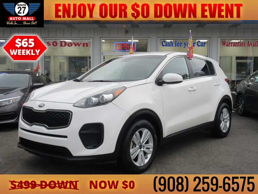 2019 Kia Sportage LX FWD, available for sale in Linden, New Jersey | Route 27 Auto Mall. Linden, New Jersey 2019 Kia Sportage LX FWD, available for sale in Linden, New Jersey | Route 27 Auto Mall. Linden, New Jersey