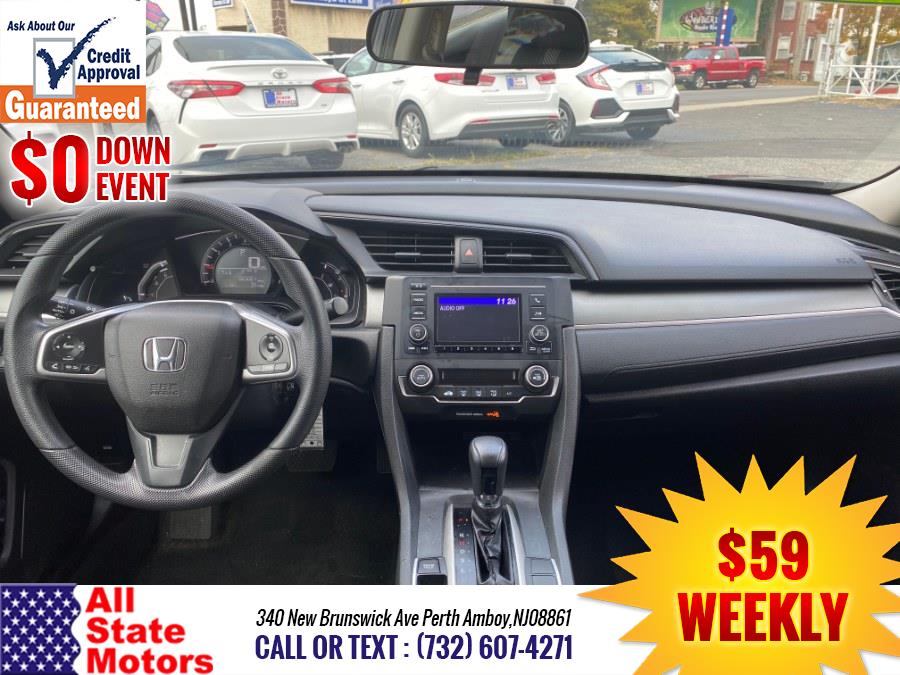 2018 Honda Civic Sedan LX CVT, available for sale in Perth Amboy, New Jersey | All State Motor Inc. Perth Amboy, New Jersey 2018 Honda Civic Sedan LX CVT, available for sale in Perth Amboy, New Jersey | All State Motor Inc. Perth Amboy, New Jersey