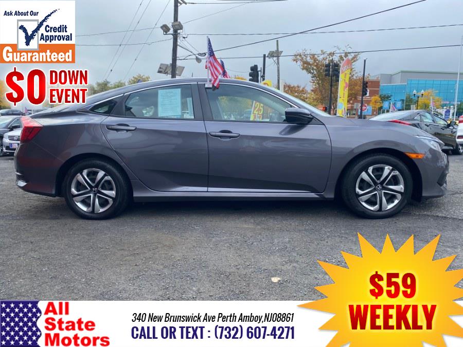 2018 Honda Civic Sedan LX CVT, available for sale in Perth Amboy, New Jersey | All State Motor Inc. Perth Amboy, New Jersey 2018 Honda Civic Sedan LX CVT, available for sale in Perth Amboy, New Jersey | All State Motor Inc. Perth Amboy, New Jersey