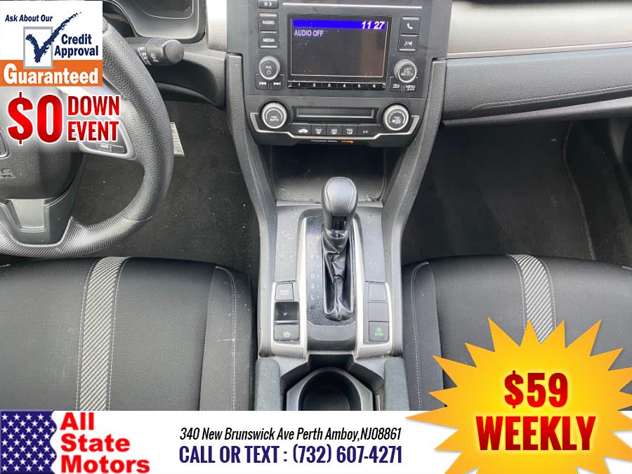 2018 Honda Civic Sedan LX CVT, available for sale in Perth Amboy, New Jersey | All State Motor Inc. Perth Amboy, New Jersey 2018 Honda Civic Sedan LX CVT, available for sale in Perth Amboy, New Jersey | All State Motor Inc. Perth Amboy, New Jersey
