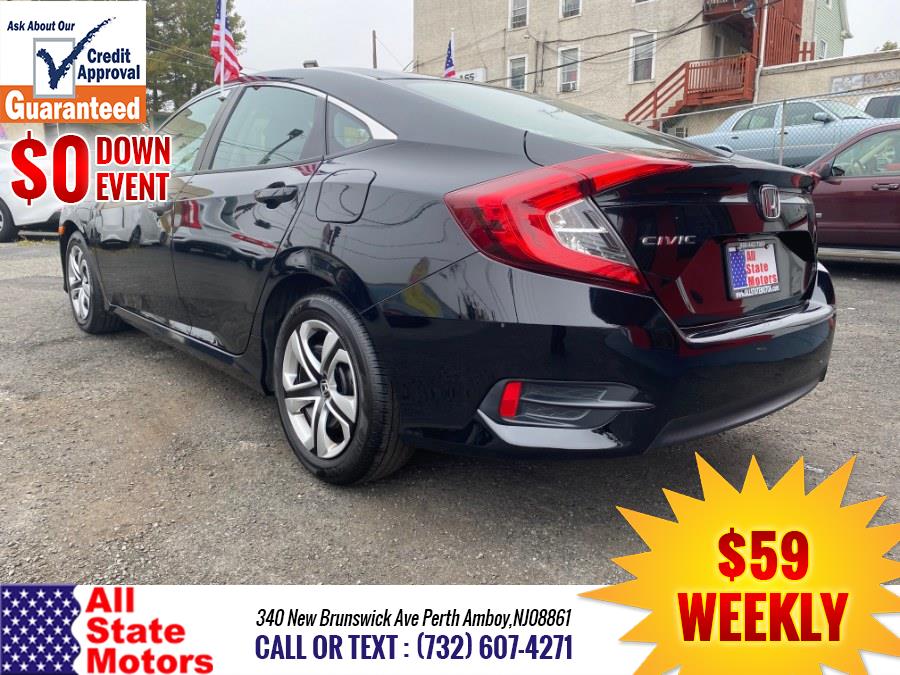 2016 Honda Civic Sedan 4dr CVT LX, available for sale in Perth Amboy, New Jersey | All State Motor Inc. Perth Amboy, New Jersey 2016 Honda Civic Sedan 4dr CVT LX, available for sale in Perth Amboy, New Jersey | All State Motor Inc. Perth Amboy, New Jersey