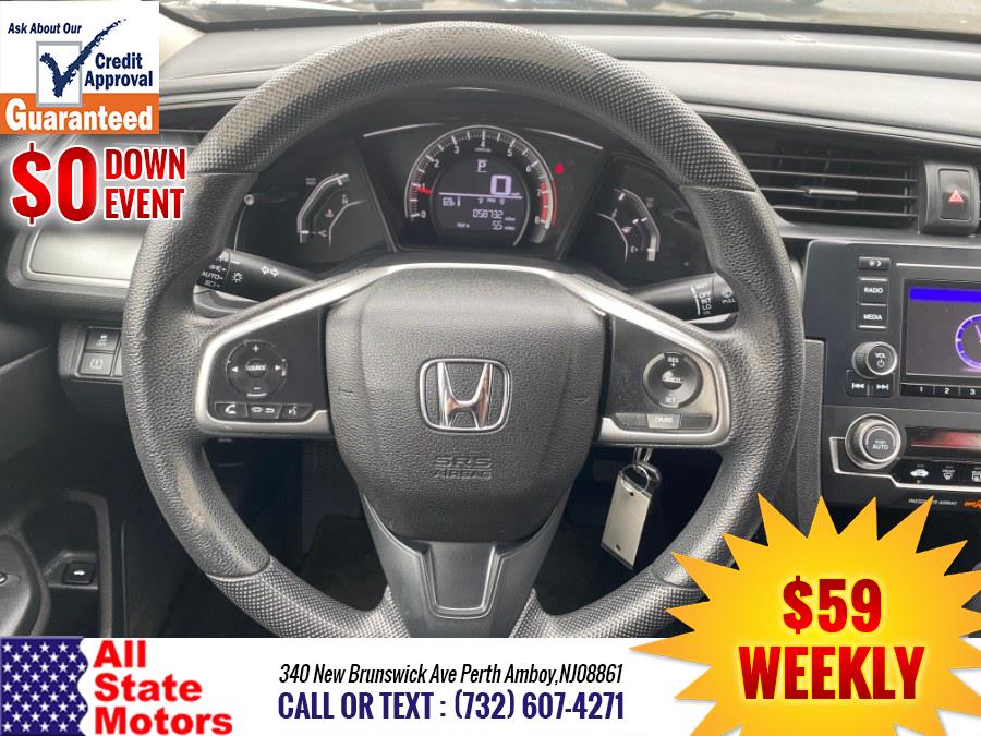 2016 Honda Civic Sedan 4dr CVT LX, available for sale in Perth Amboy, New Jersey | All State Motor Inc. Perth Amboy, New Jersey 2016 Honda Civic Sedan 4dr CVT LX, available for sale in Perth Amboy, New Jersey | All State Motor Inc. Perth Amboy, New Jersey