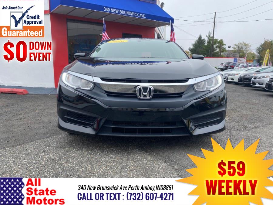 2016 Honda Civic Sedan 4dr CVT LX, available for sale in Perth Amboy, New Jersey | All State Motor Inc. Perth Amboy, New Jersey 2016 Honda Civic Sedan 4dr CVT LX, available for sale in Perth Amboy, New Jersey | All State Motor Inc. Perth Amboy, New Jersey