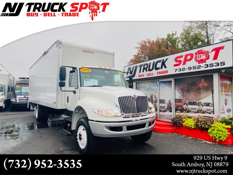 2016 INTERNATIONAL 4300 CUMMINS 26 FEET DRY BOX + LIFT GATE + NO CDL, available for sale in South Amboy, New Jersey | NJ Truck Spot. South Amboy, New Jersey