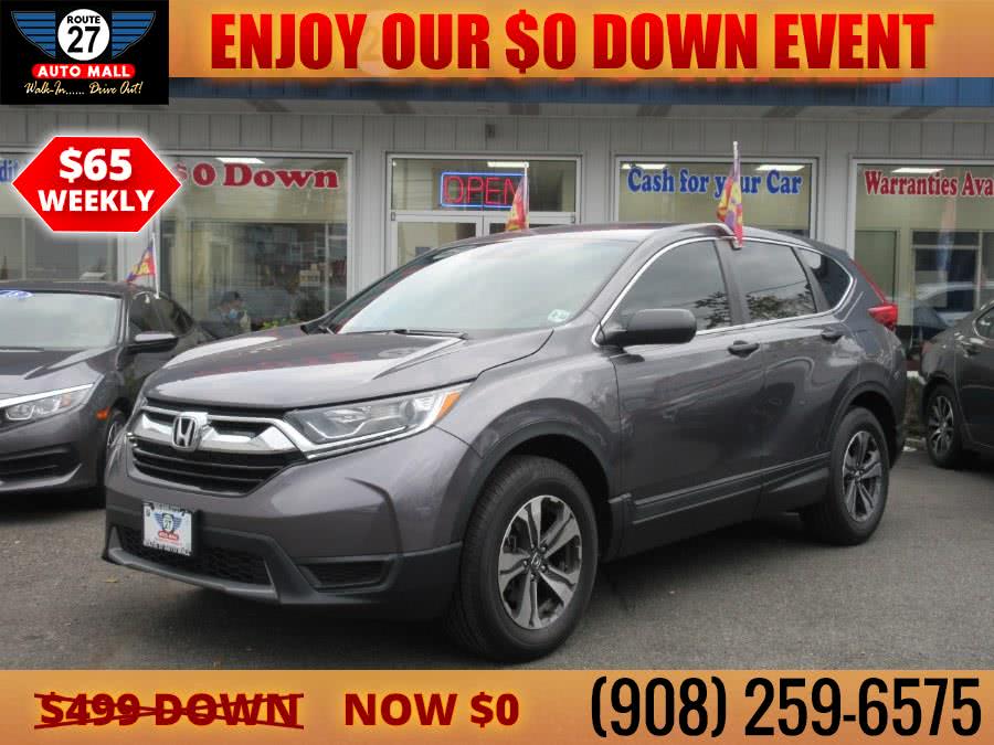 Used Honda CR-V LX AWD 2018 | Route 27 Auto Mall. Linden, New Jersey