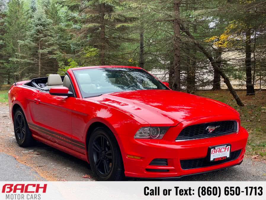 2013 Ford Mustang 2dr Conv V6 Premium, available for sale in Canton , Connecticut | Bach Motor Cars. Canton , Connecticut 2013 Ford Mustang 2dr Conv V6 Premium, available for sale in Canton , Connecticut | Bach Motor Cars. Canton , Connecticut