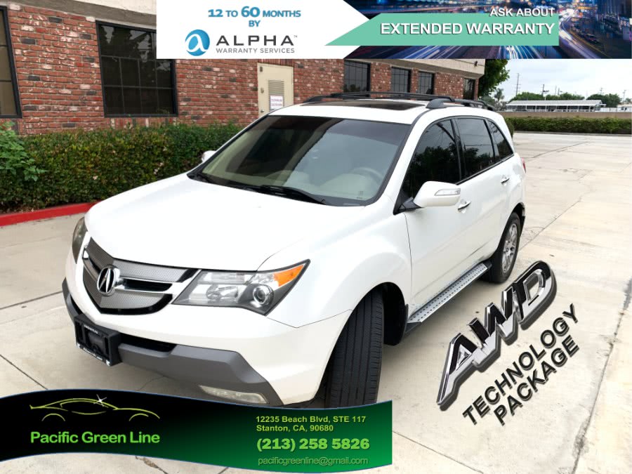 2008 Acura MDX 4WD 4dr Tech/Entertainment Pkg, available for sale in Lake Forest, California | Pacific Green Line. Lake Forest, California