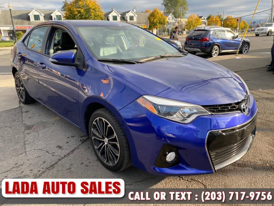 2016 Toyota Corolla 4dr Sdn CVT S (Natl), available for sale in Bridgeport, Connecticut | Lada Auto Sales. Bridgeport, Connecticut
