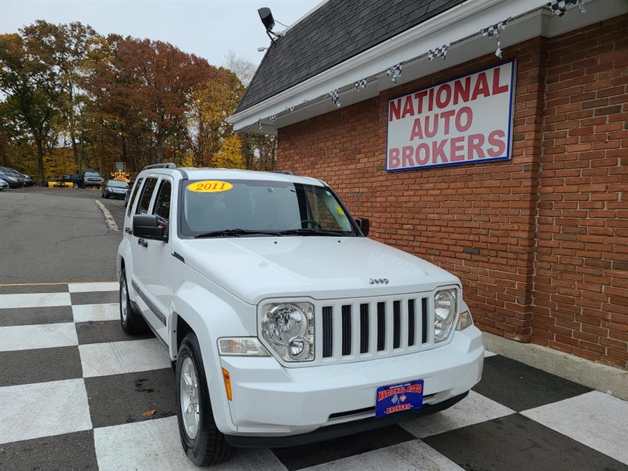 2011 Jeep Liberty 4WD 4dr Sport, available for sale in Waterbury, Connecticut | National Auto Brokers, Inc.. Waterbury, Connecticut
