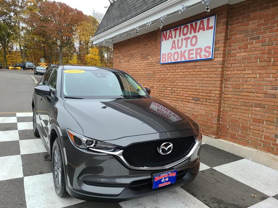 2017 Mazda CX-5 Touring AWD, available for sale in Waterbury, Connecticut | National Auto Brokers, Inc.. Waterbury, Connecticut