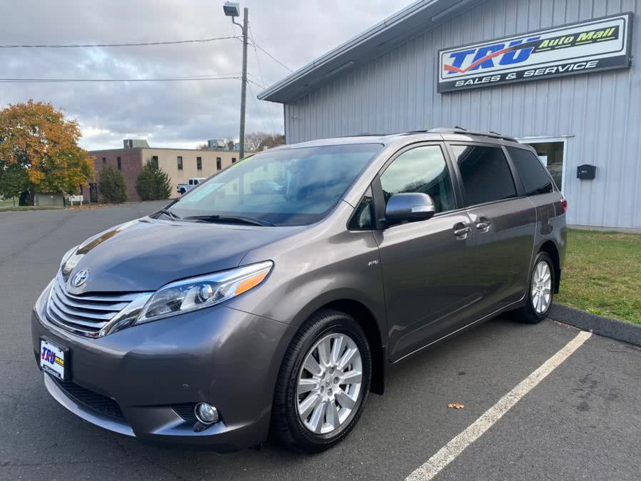 2017 Toyota Sienna Limited AWD 7-Passenger (Natl), available for sale in Berlin, Connecticut | Tru Auto Mall. Berlin, Connecticut