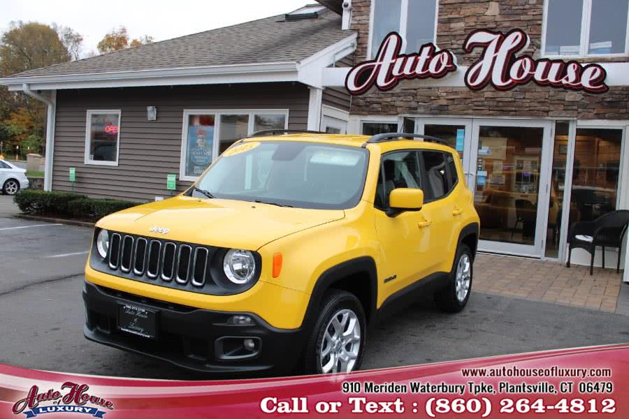2015 Jeep Renegade 4WD 4dr Latitude, available for sale in Plantsville, Connecticut | Auto House of Luxury. Plantsville, Connecticut