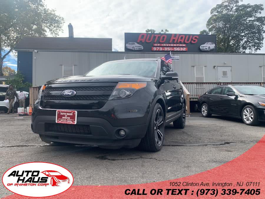 2015 Ford Explorer 4WD 4dr Sport, available for sale in Irvington , New Jersey | Auto Haus of Irvington Corp. Irvington , New Jersey