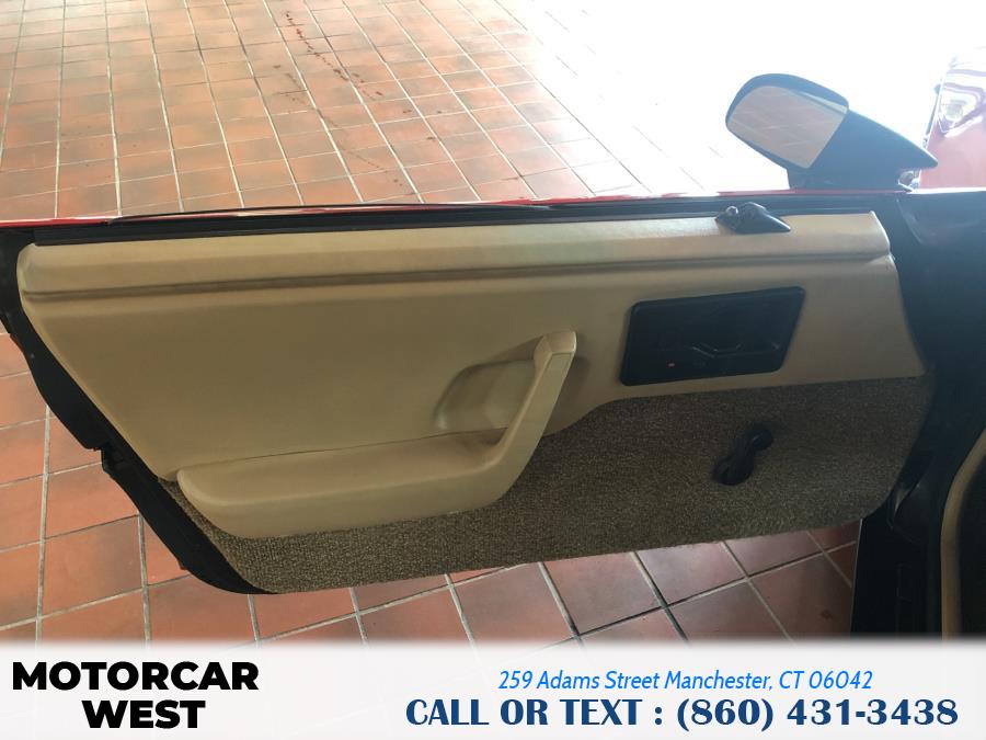 1984 Pontiac Fiero 2dr Coupe Sport 4-Spd, available for sale in Manchester, Connecticut | Motorcar West. Manchester, Connecticut 1984 Pontiac Fiero 2dr Coupe Sport 4-Spd, available for sale in Manchester, Connecticut | Motorcar West. Manchester, Connecticut