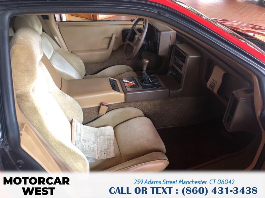 1984 Pontiac Fiero 2dr Coupe Sport 4-Spd, available for sale in Manchester, Connecticut | Motorcar West. Manchester, Connecticut 1984 Pontiac Fiero 2dr Coupe Sport 4-Spd, available for sale in Manchester, Connecticut | Motorcar West. Manchester, Connecticut