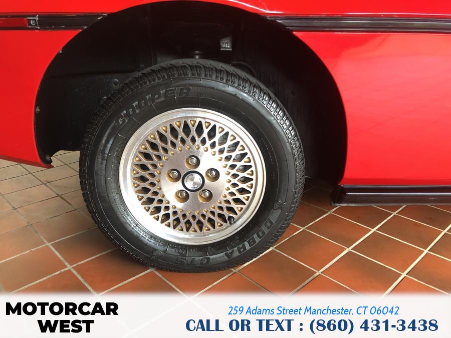 1984 Pontiac Fiero 2dr Coupe Sport 4-Spd, available for sale in Manchester, Connecticut | Motorcar West. Manchester, Connecticut 1984 Pontiac Fiero 2dr Coupe Sport 4-Spd, available for sale in Manchester, Connecticut | Motorcar West. Manchester, Connecticut