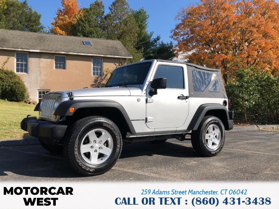 2011 Jeep Wrangler 4WD 2dr Sport, available for sale in Manchester, Connecticut | Motorcar West. Manchester, Connecticut
