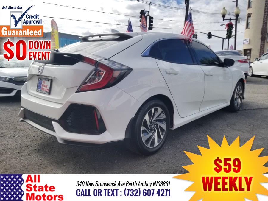 2018 Honda Civic Hatchback LX CVT, available for sale in Perth Amboy, New Jersey | All State Motor Inc. Perth Amboy, New Jersey 2018 Honda Civic Hatchback LX CVT, available for sale in Perth Amboy, New Jersey | All State Motor Inc. Perth Amboy, New Jersey