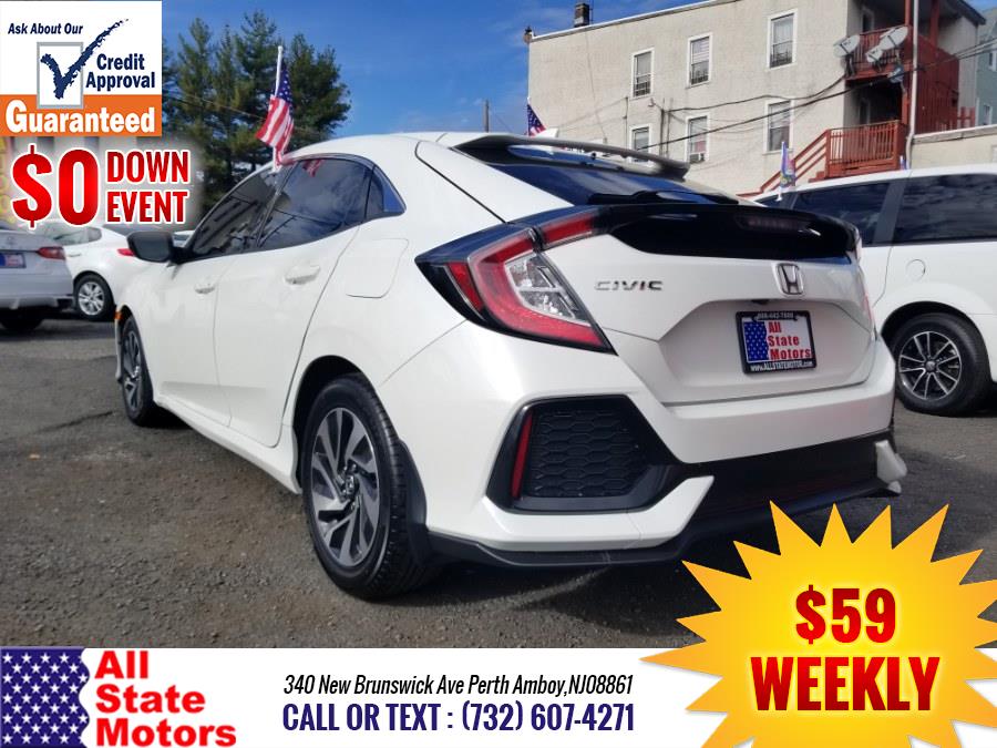 2018 Honda Civic Hatchback LX CVT, available for sale in Perth Amboy, New Jersey | All State Motor Inc. Perth Amboy, New Jersey 2018 Honda Civic Hatchback LX CVT, available for sale in Perth Amboy, New Jersey | All State Motor Inc. Perth Amboy, New Jersey