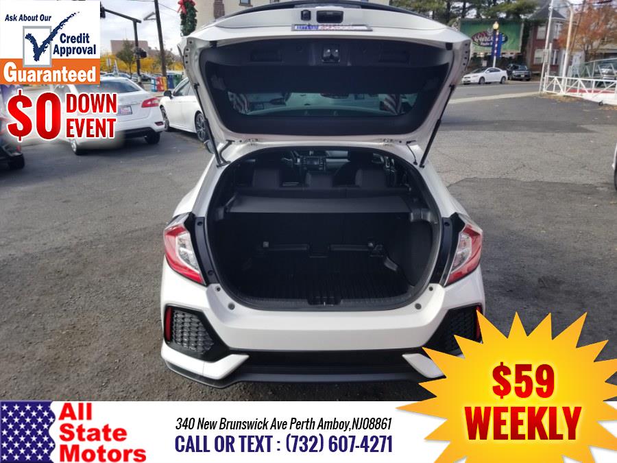 2018 Honda Civic Hatchback LX CVT, available for sale in Perth Amboy, New Jersey | All State Motor Inc. Perth Amboy, New Jersey 2018 Honda Civic Hatchback LX CVT, available for sale in Perth Amboy, New Jersey | All State Motor Inc. Perth Amboy, New Jersey