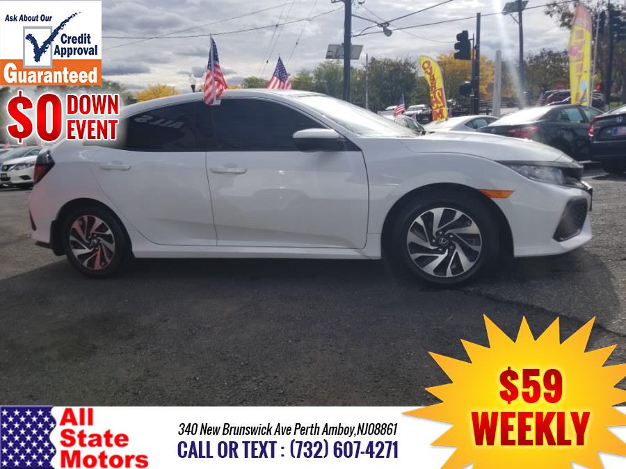 2018 Honda Civic Hatchback LX CVT, available for sale in Perth Amboy, New Jersey | All State Motor Inc. Perth Amboy, New Jersey 2018 Honda Civic Hatchback LX CVT, available for sale in Perth Amboy, New Jersey | All State Motor Inc. Perth Amboy, New Jersey