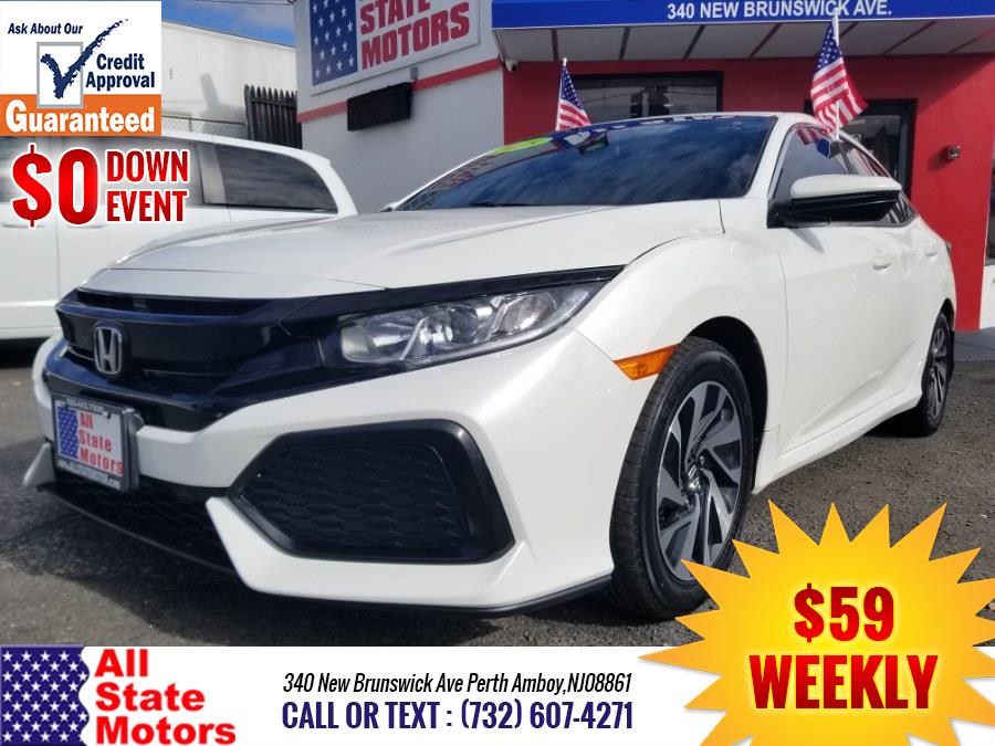 2018 Honda Civic Hatchback LX CVT, available for sale in Perth Amboy, New Jersey | All State Motor Inc. Perth Amboy, New Jersey 2018 Honda Civic Hatchback LX CVT, available for sale in Perth Amboy, New Jersey | All State Motor Inc. Perth Amboy, New Jersey