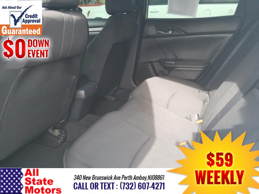 2018 Honda Civic Hatchback LX CVT, available for sale in Perth Amboy, New Jersey | All State Motor Inc. Perth Amboy, New Jersey 2018 Honda Civic Hatchback LX CVT, available for sale in Perth Amboy, New Jersey | All State Motor Inc. Perth Amboy, New Jersey
