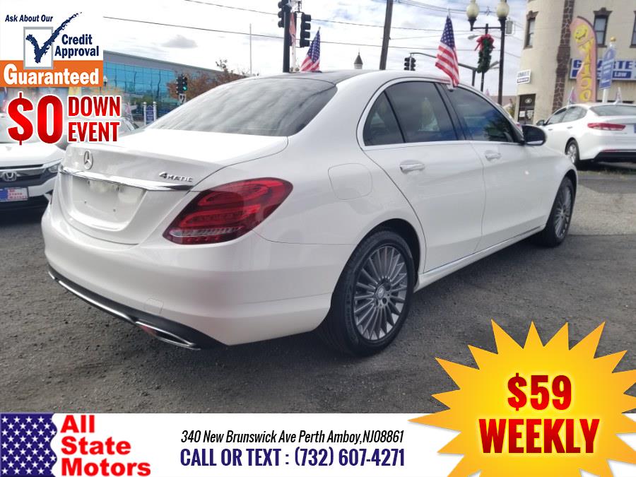 2015 Mercedes-Benz C-Class 4dr Sdn C 300 Luxury 4MATIC, available for sale in Perth Amboy, New Jersey | All State Motor Inc. Perth Amboy, New Jersey 2015 Mercedes-Benz C-Class 4dr Sdn C 300 Luxury 4MATIC, available for sale in Perth Amboy, New Jersey | All State Motor Inc. Perth Amboy, New Jersey