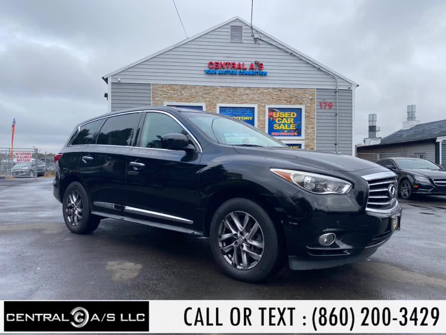2013 Infiniti JX35 AWD 4dr, available for sale in East Windsor, Connecticut | Central A/S LLC. East Windsor, Connecticut