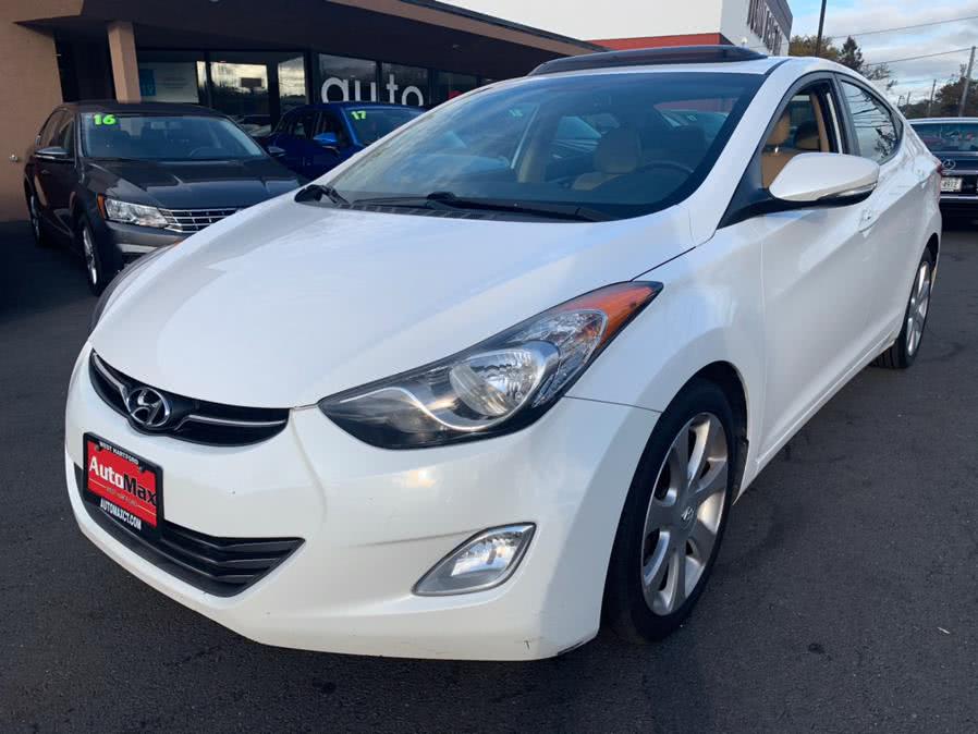 2013 Hyundai Elantra 4dr Sdn Auto Limited, available for sale in West Hartford, Connecticut | AutoMax. West Hartford, Connecticut