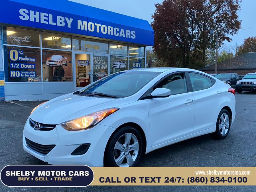 2013 Hyundai Elantra 4dr Sdn Man GLS (Alabama Plant), available for sale in Springfield, Massachusetts | Shelby Motor Cars. Springfield, Massachusetts