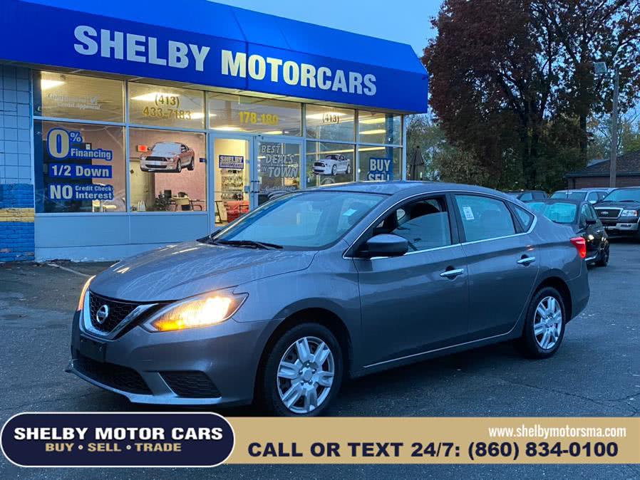 2016 Nissan Sentra 4dr Sdn I4 CVT S, available for sale in Springfield, Massachusetts | Shelby Motor Cars. Springfield, Massachusetts