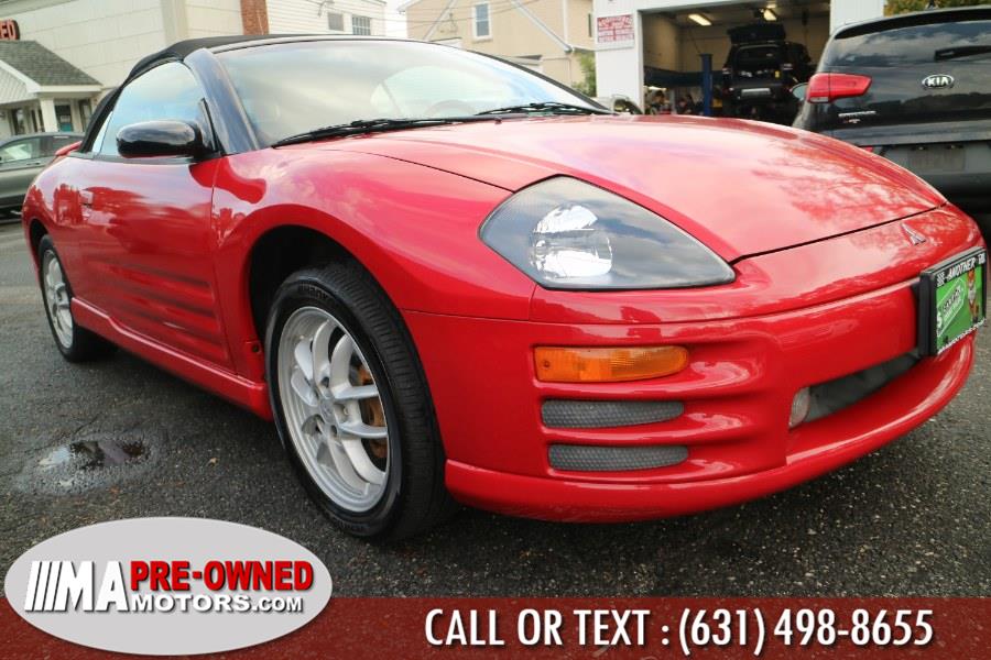 2001 Mitsubishi Eclipse 2dr Conv Spyder GT Sportronic, available for sale in Huntington Station, New York | M & A Motors. Huntington Station, New York 2001 Mitsubishi Eclipse 2dr Conv Spyder GT Sportronic, available for sale in Huntington Station, New York | M & A Motors. Huntington Station, New York