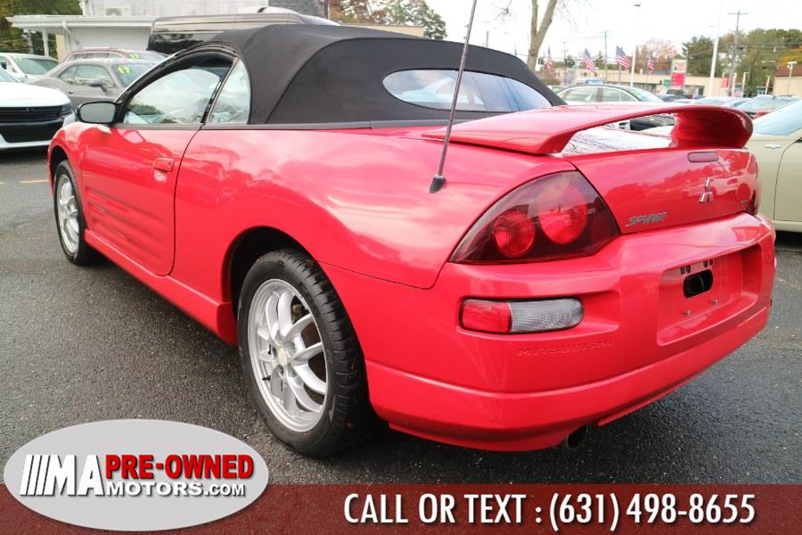 2001 Mitsubishi Eclipse 2dr Conv Spyder GT Sportronic, available for sale in Huntington Station, New York | M & A Motors. Huntington Station, New York 2001 Mitsubishi Eclipse 2dr Conv Spyder GT Sportronic, available for sale in Huntington Station, New York | M & A Motors. Huntington Station, New York