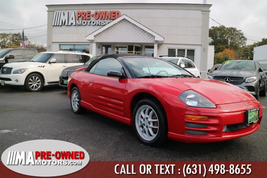 2001 Mitsubishi Eclipse 2dr Conv Spyder GT Sportronic, available for sale in Huntington Station, New York | M & A Motors. Huntington Station, New York 2001 Mitsubishi Eclipse 2dr Conv Spyder GT Sportronic, available for sale in Huntington Station, New York | M & A Motors. Huntington Station, New York
