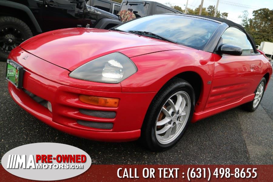 2001 Mitsubishi Eclipse 2dr Conv Spyder GT Sportronic, available for sale in Huntington Station, New York | M & A Motors. Huntington Station, New York 2001 Mitsubishi Eclipse 2dr Conv Spyder GT Sportronic, available for sale in Huntington Station, New York | M & A Motors. Huntington Station, New York
