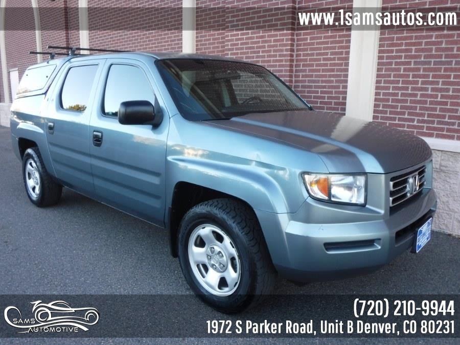 Used Honda Ridgeline RT AT 2006 | Sam's Automotive. Denver, Colorado Used Honda Ridgeline RT AT 2006 | Sam's Automotive. Denver, Colorado