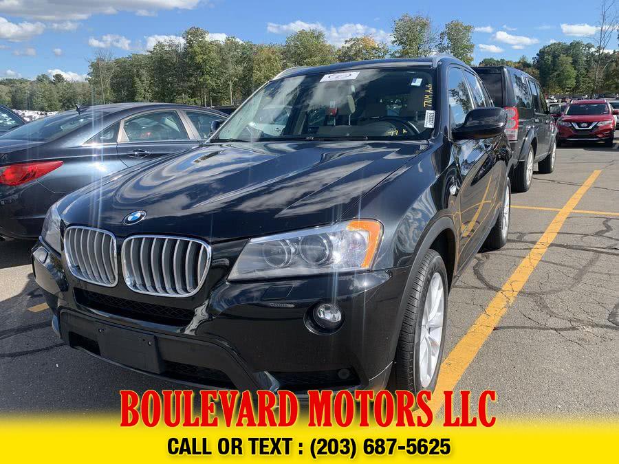 2013 BMW X3 xDrive28i Sport Utility 4D, available for sale in New Haven, Connecticut | Boulevard Motors LLC. New Haven, Connecticut