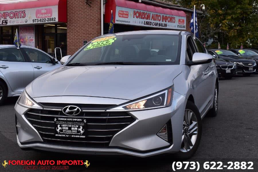 2019 Hyundai Elantra SEL 2.0L Auto, available for sale in Irvington, New Jersey | Foreign Auto Imports. Irvington, New Jersey