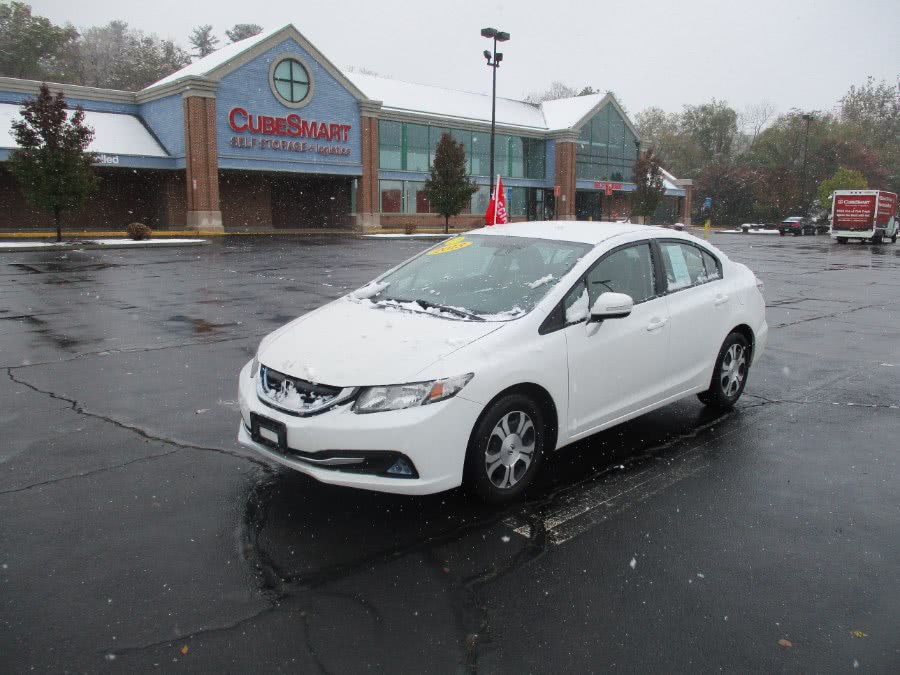 2013 Honda Civic Hybrid 4dr Sdn L4 CVT, available for sale in New Britain, Connecticut | Universal Motors LLC. New Britain, Connecticut