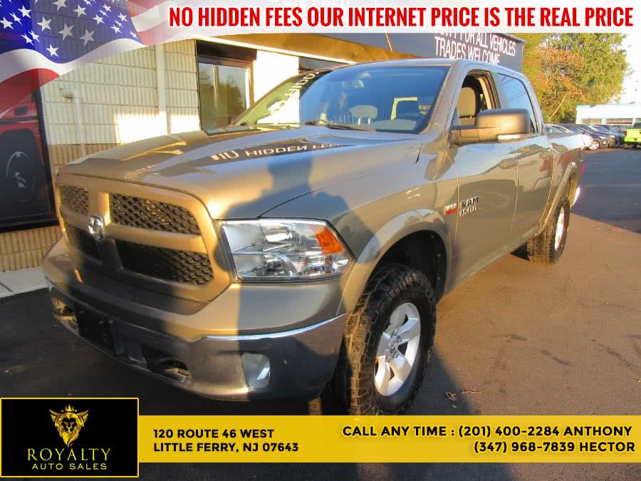 2013 Ram 1500 4WD Crew Cab 140.5" Outdoorsman, available for sale in Little Ferry, New Jersey | Royalty Auto Sales. Little Ferry, New Jersey