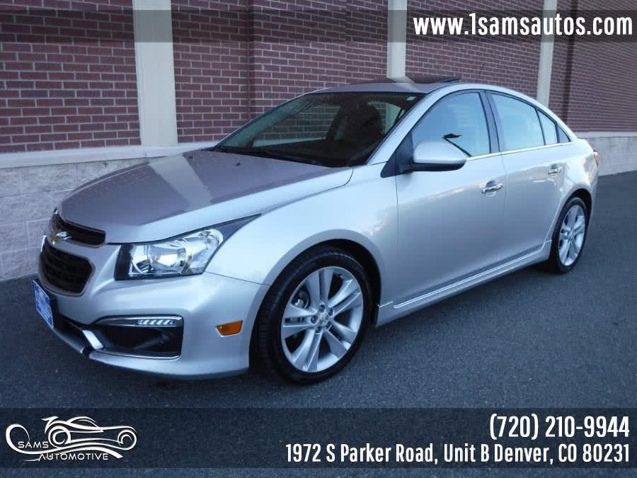 Used Chevrolet Cruze 4dr Sdn LTZ 2015 | Sam's Automotive. Denver, Colorado Used Chevrolet Cruze 4dr Sdn LTZ 2015 | Sam's Automotive. Denver, Colorado