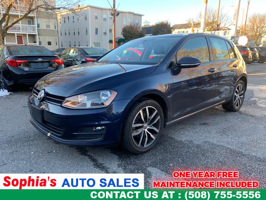 2015 Volkswagen Golf 4dr HB Auto TSI S, available for sale in Worcester, Massachusetts | Sophia's Auto Sales Inc. Worcester, Massachusetts