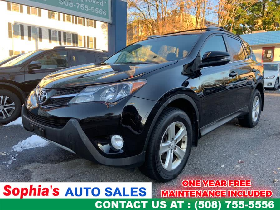 2013 Toyota RAV4 AWD 4dr XLE (Natl), available for sale in Worcester, Massachusetts | Sophia's Auto Sales Inc. Worcester, Massachusetts