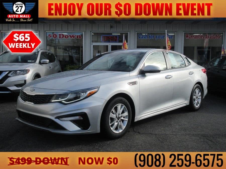 2019 Kia Optima LX Auto, available for sale in Linden, New Jersey | Route 27 Auto Mall. Linden, New Jersey 2019 Kia Optima LX Auto, available for sale in Linden, New Jersey | Route 27 Auto Mall. Linden, New Jersey