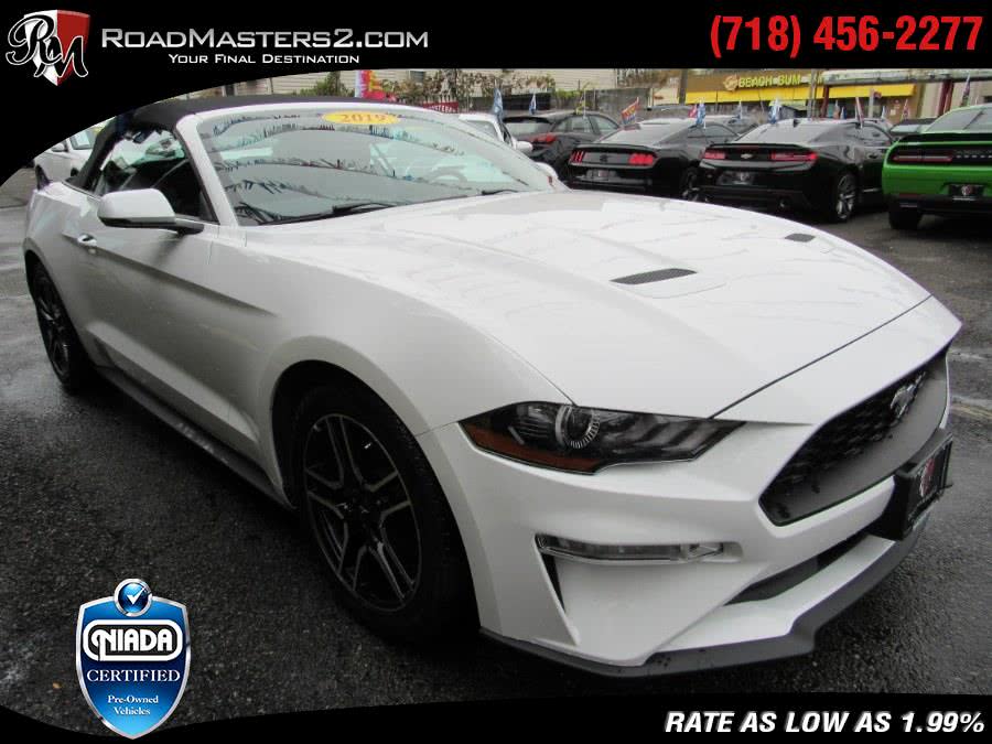 2019 Ford Mustang Ecoboost Premium, available for sale in Middle Village, New York | Road Masters II INC. Middle Village, New York