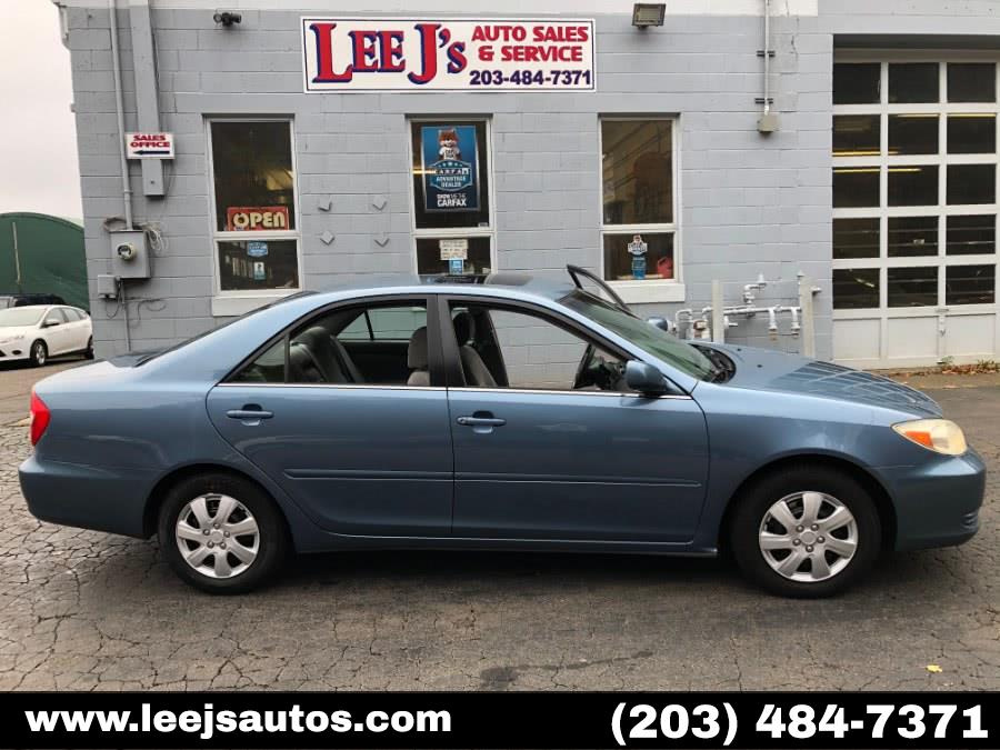 2002 Toyota Camry 4dr Sdn LE Auto (Natl), available for sale in North Branford, Connecticut | LeeJ's Auto Sales & Service. North Branford, Connecticut